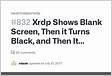 Xrdp Shows Blank Screen, Then it Turns Black, and